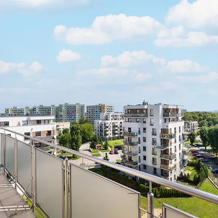 Przytulny Apartament W Gdansku Z Dwiema Sypialniami, Klimatyzacja I Biurkiem By Renters Apartamento Gdańsk